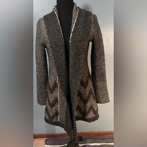 Angel Of The North Black and Gray Cardigan